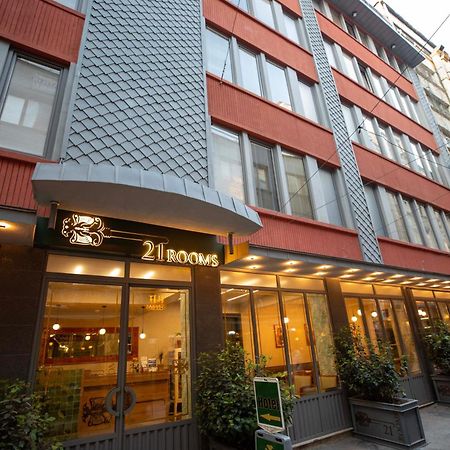 21 Rooms Hotel Isztambul Kültér fotó