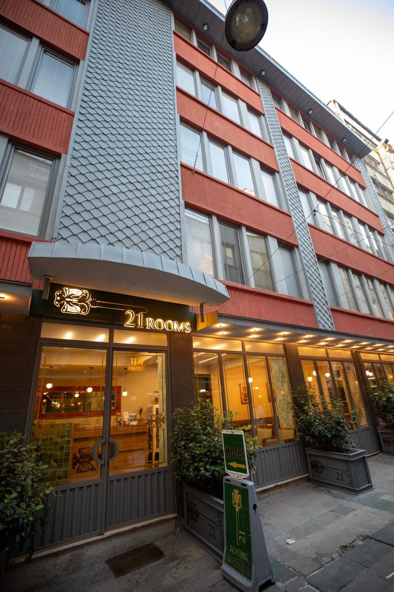 21 Rooms Hotel Isztambul Kültér fotó
