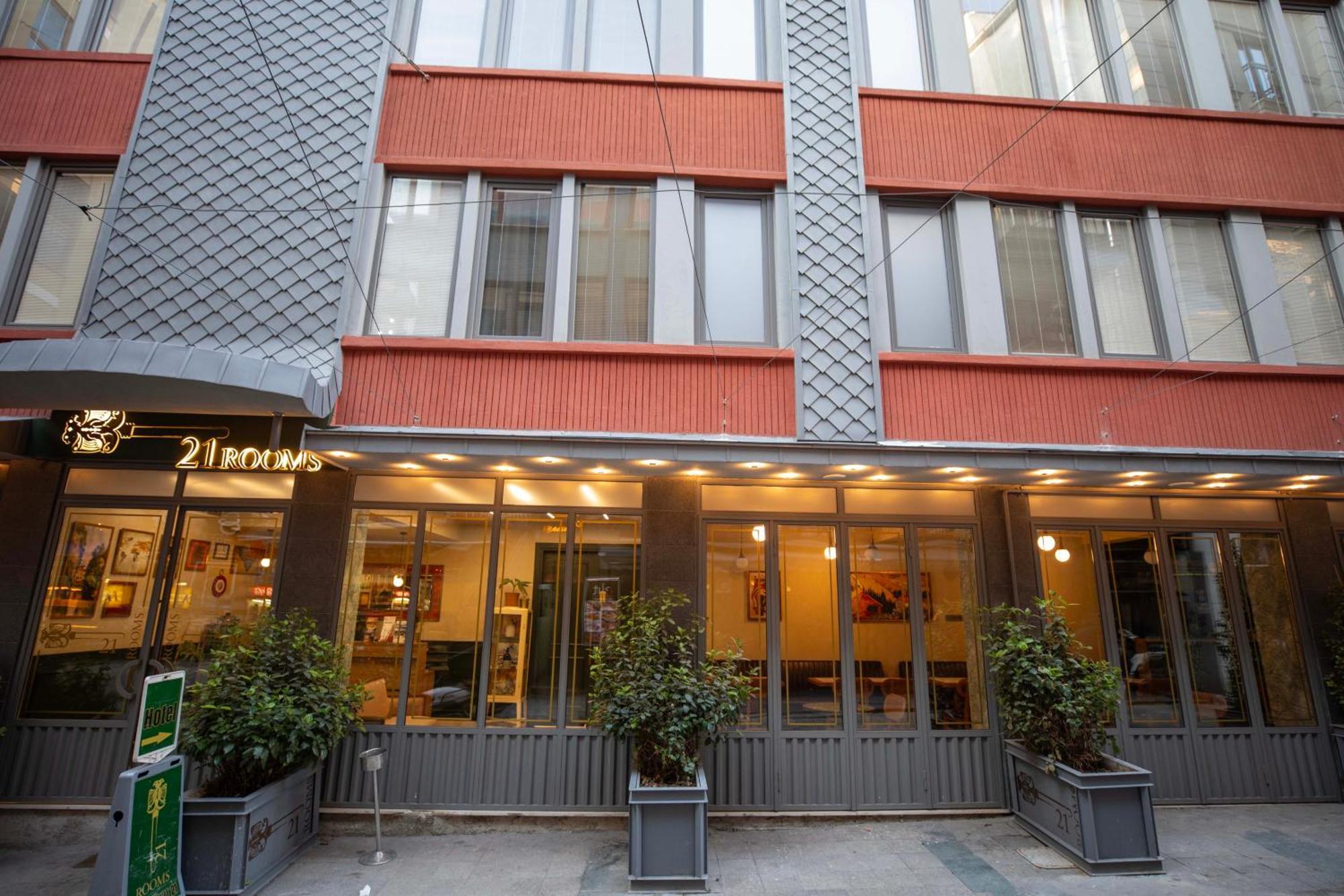 21 Rooms Hotel Isztambul Kültér fotó