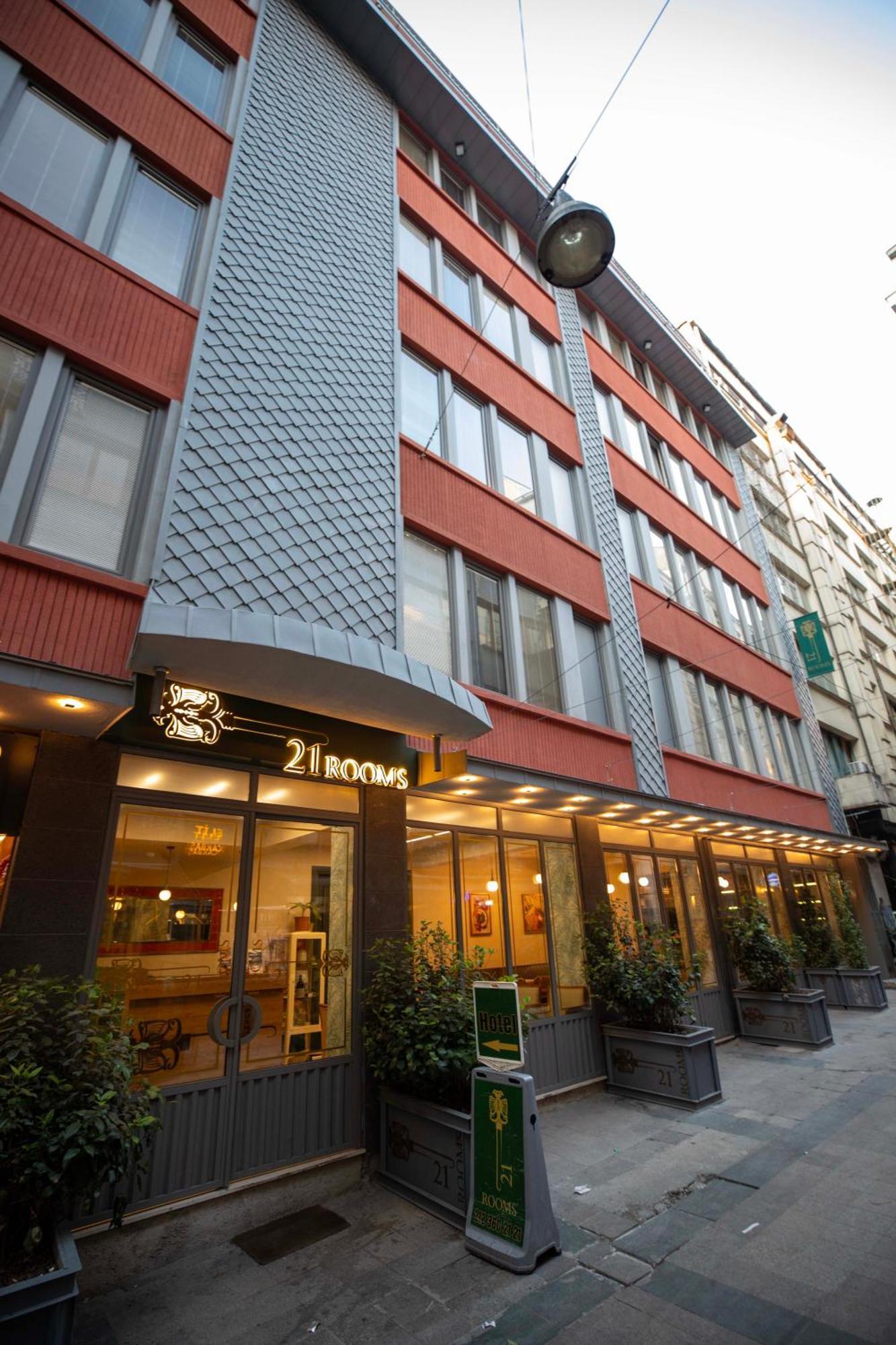 21 Rooms Hotel Isztambul Kültér fotó